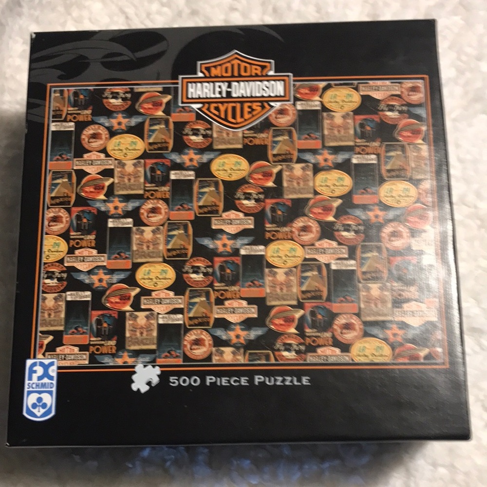 “H-D*Travel” Harley Davidson puzzle 500 piece 24”x18”